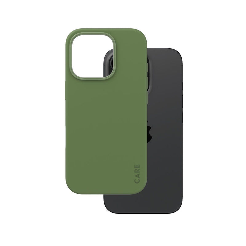 CARE by PanzerGlass® Fashionable Case Grün MagSafe für iPhone 16 Pro