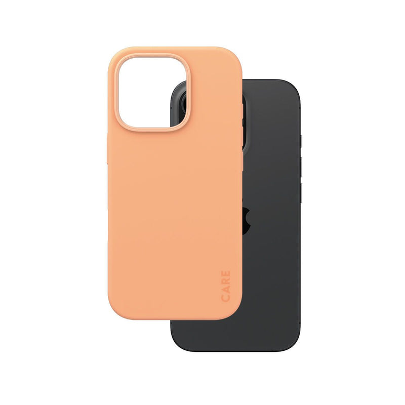 CARE by PanzerGlass® Fashionable Case Pfirsich MagSafe für iPhone 16 Pro