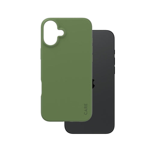 CARE by PanzerGlass® Fashionable Case Grün für iPhone 16 Plus
