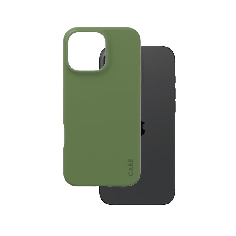 CARE by PanzerGlass® Fashionable Case Grün für iPhone 16 Pro Max