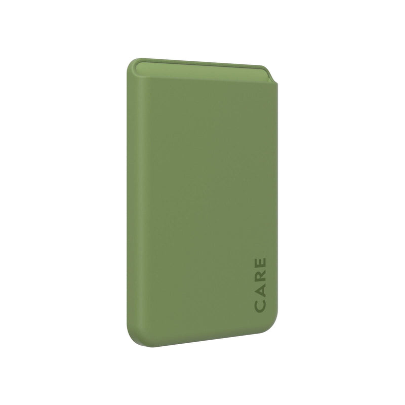 CARE by PanzerGlass® Fashionable Card Holder Grün für iPhone