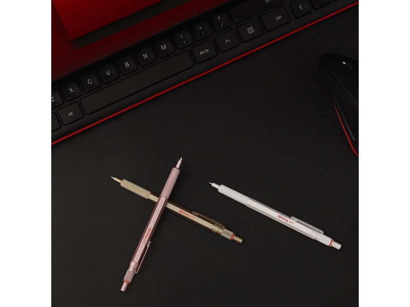 Rotring rOtring 600 Kugelschreiber | mittlere Spitze | Schwarze Tinte | Gold Schaft | nachfüllbar