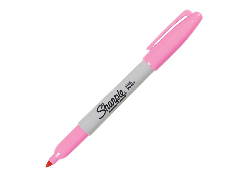 Sharpie Permanent Marker | Marker Stifte mit feiner Spitze | rosa permanente Tinte | 12 Stück Market Set