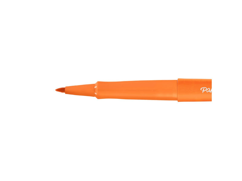 Paper Mate Flair-Filzstifte | mittlere Spitze 0,7 mm | Orange | 12er-Packung