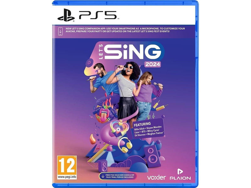 Let's Sing 2024 - Sony PlayStation 5 - Musik - PEGI 12