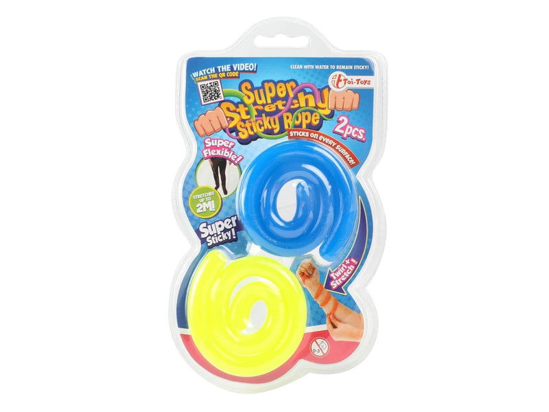 Toi-Toys Sticky Stretch Ropes 2pcs. (Assorted)