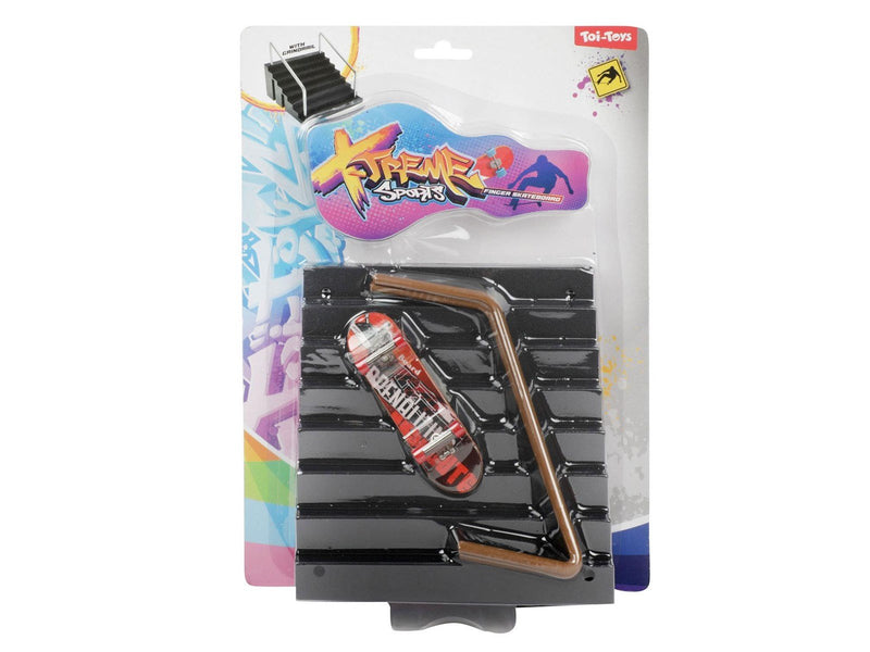 Toi-Toys Finger Skateboard with Stairs 4pcs.