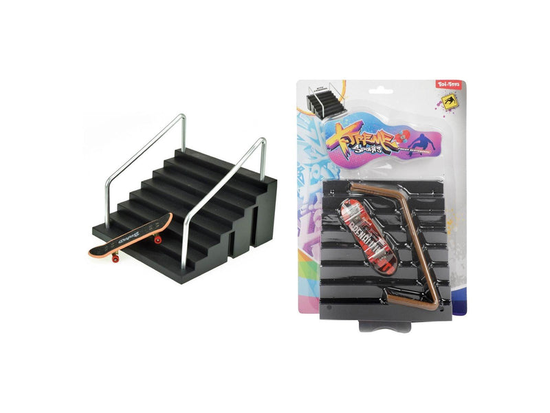 Toi-Toys Finger Skateboard with Stairs 4pcs.