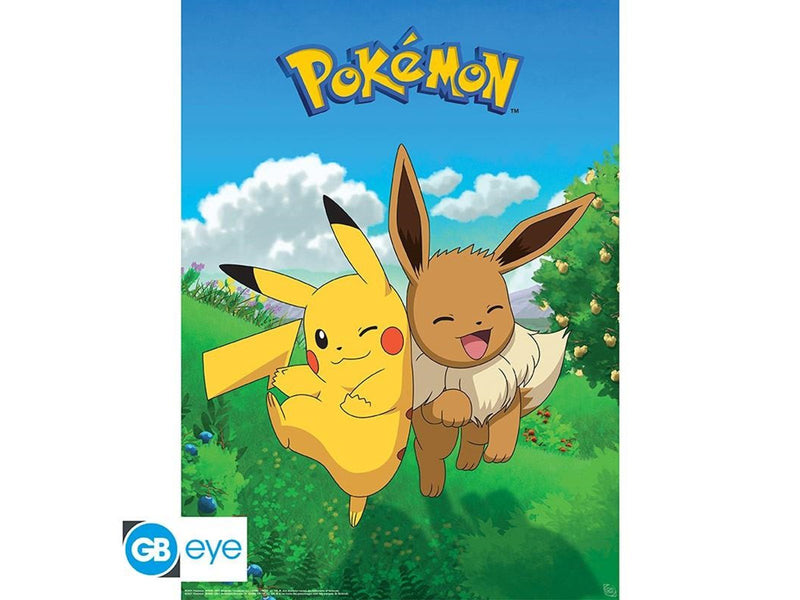 ABYstyle - POKEMON Set 2 Chibi Posters Environments (52x38cm) - Plakat