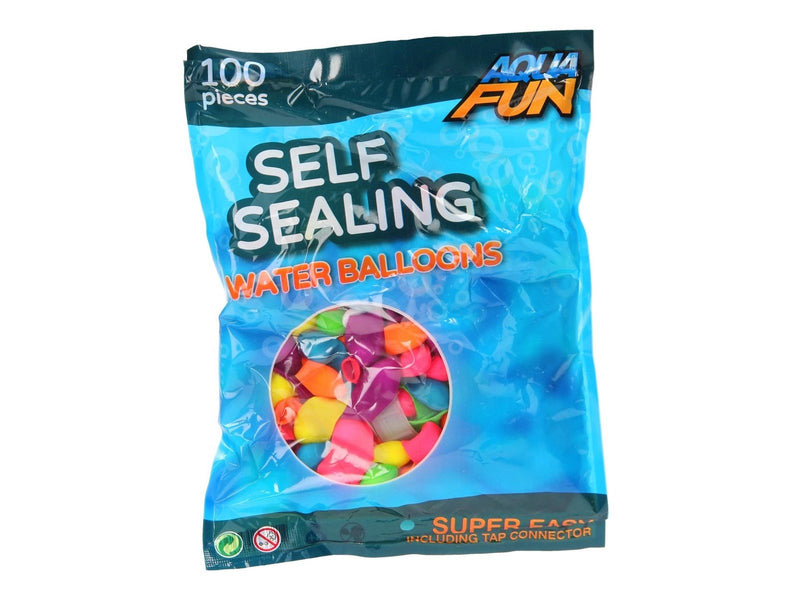 Johntoy Aqua Fun Self-Locking Water Bombs 100 pcs
