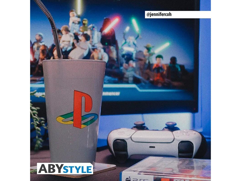 ABYstyle - PLAYSTATION Gift Set Glass + Mug + 2 Coasters Classic 2019 - Geschenkset