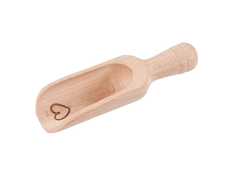 Goki Wooden Flour Scoop Heart Small 10cm