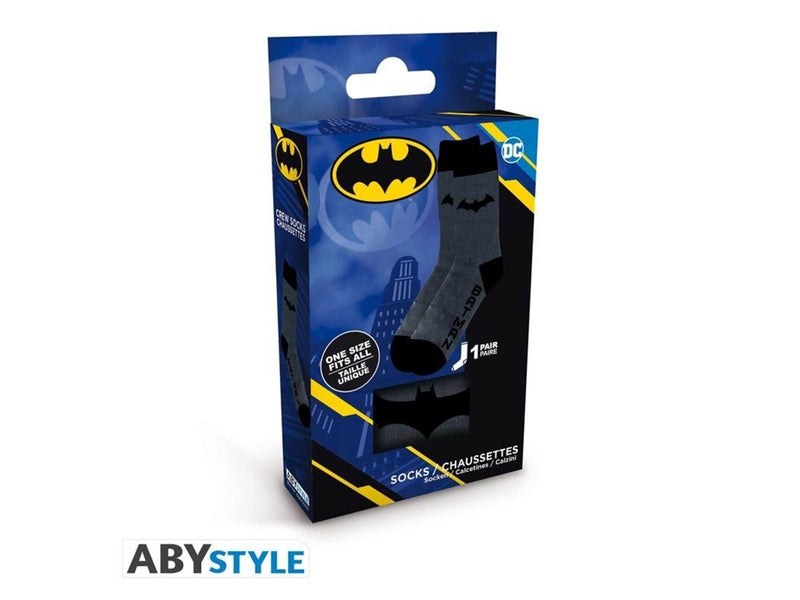 ABYstyle - DC COMICS Black & Grey Batman - Socken