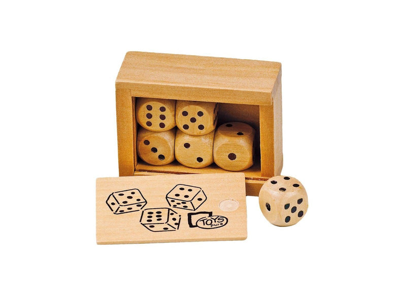 Goki Dice Set Wood