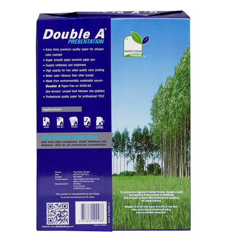 Double A Kopierpapier Presentation DIN A4 100 g/qm - 500 Blatt