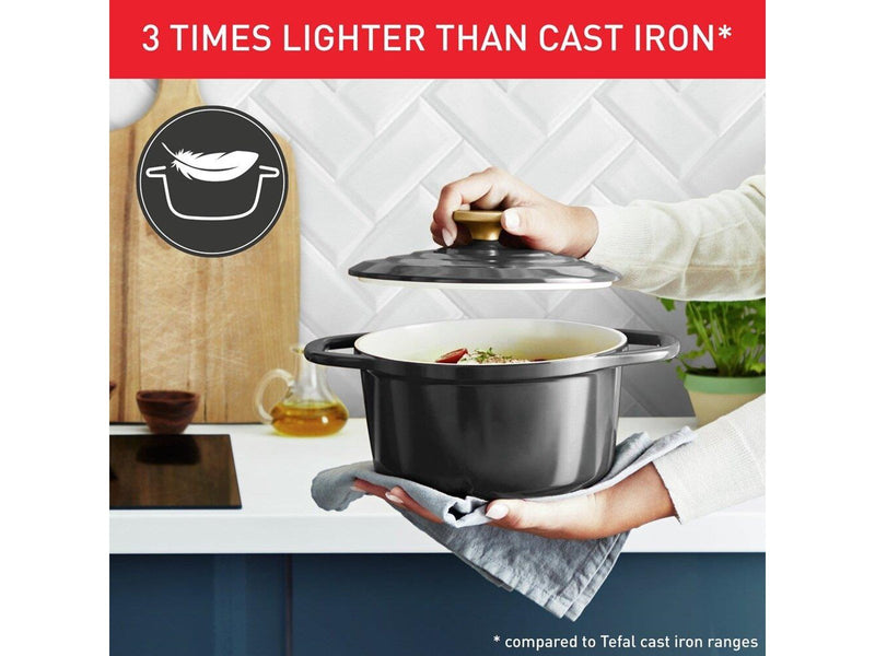 Tefal Air Stewpot 20 cm / 3.1 l. Grey