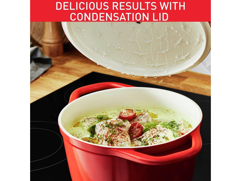 Tefal Air Stewpot 20 cm / 3.1 l. Red