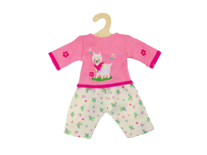 Heless Doll Pullover with Pants Alpaca 28-35 cm