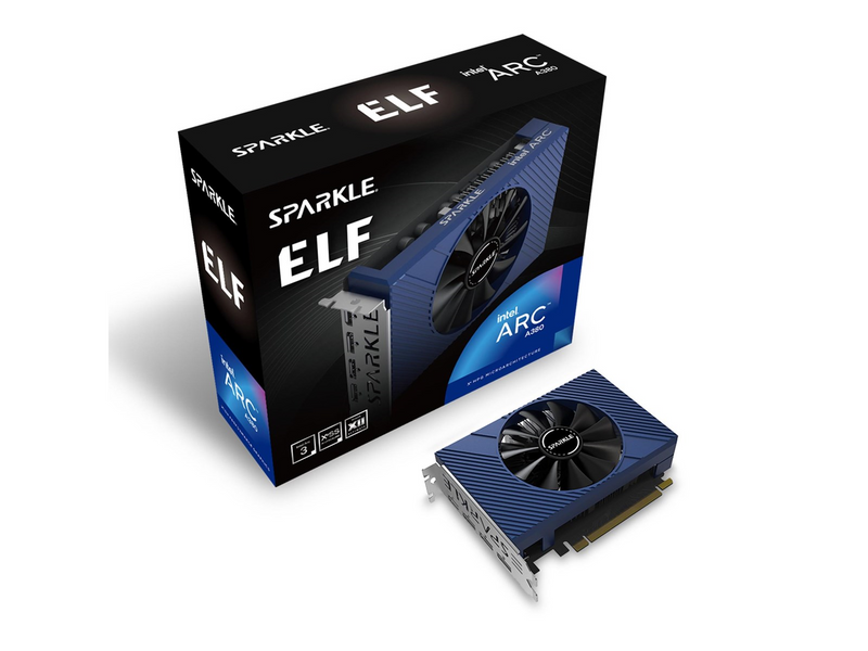 Sparkle Arc A380 Elf - 6GB GDDR6 RAM - Grafikkarte