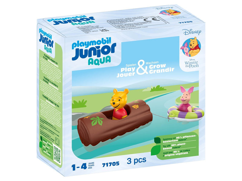Playmobil 1.2.3 - JUNIOR & Disney: Winnie Puuhs & Ferkels Wasserabenteuer