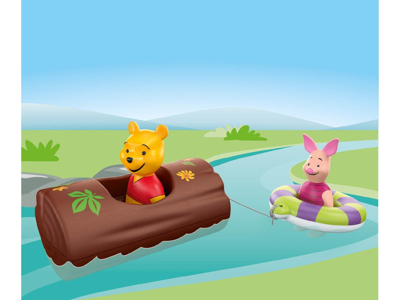 Playmobil 1.2.3 - JUNIOR & Disney: Winnie Puuhs & Ferkels Wasserabenteuer