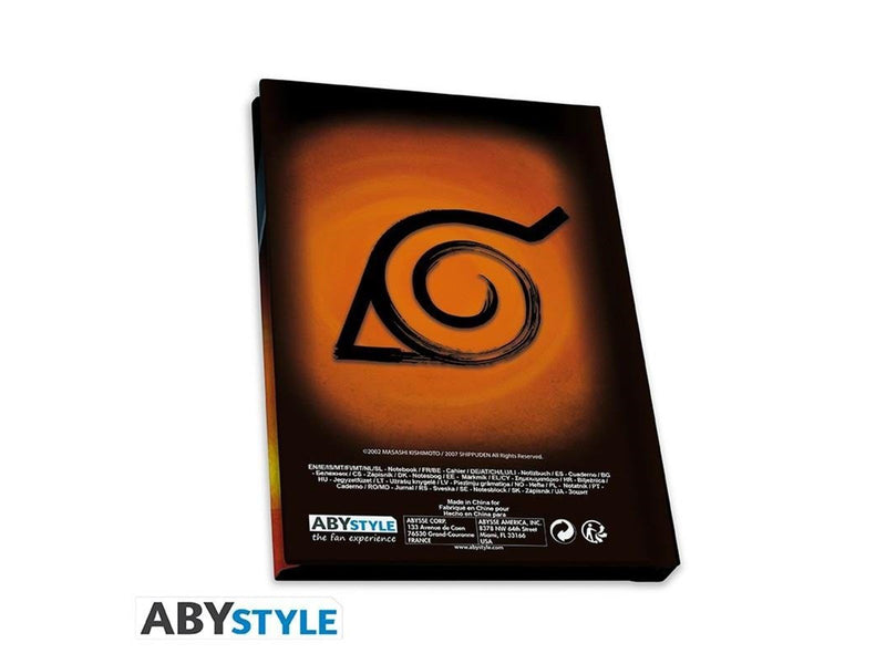 ABYstyle - NARUTO SHIPPUDEN Gift Set Mug + Keyring PVC + Notebook Naruto - Geschenkset