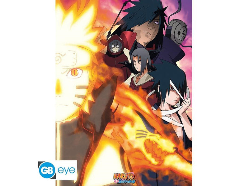 ABYstyle - NARUTO SHIPPUDEN Set 2 Chibi Posters Groups (52x38cm) - Plakat