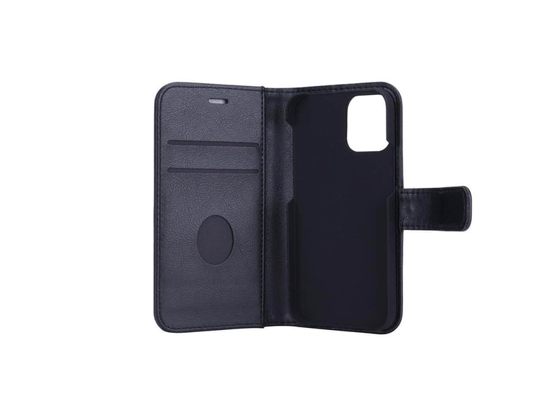 Radicover Wallet Case iPhone 12 Mini Anti-Radiation Flipcover RFID Black