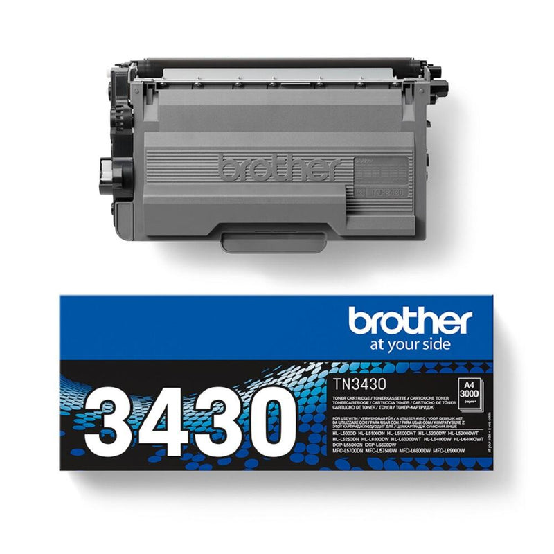 Brother Original TN-3430 Toner - Doppelpack schwarz (2x TN3430)