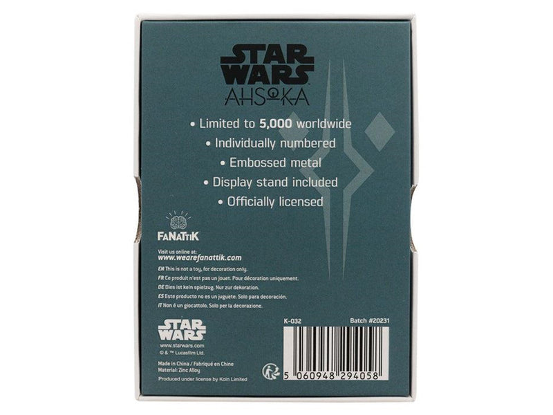 FaNaTtik - Star Wars Limited Edition Ahsoka Ingot