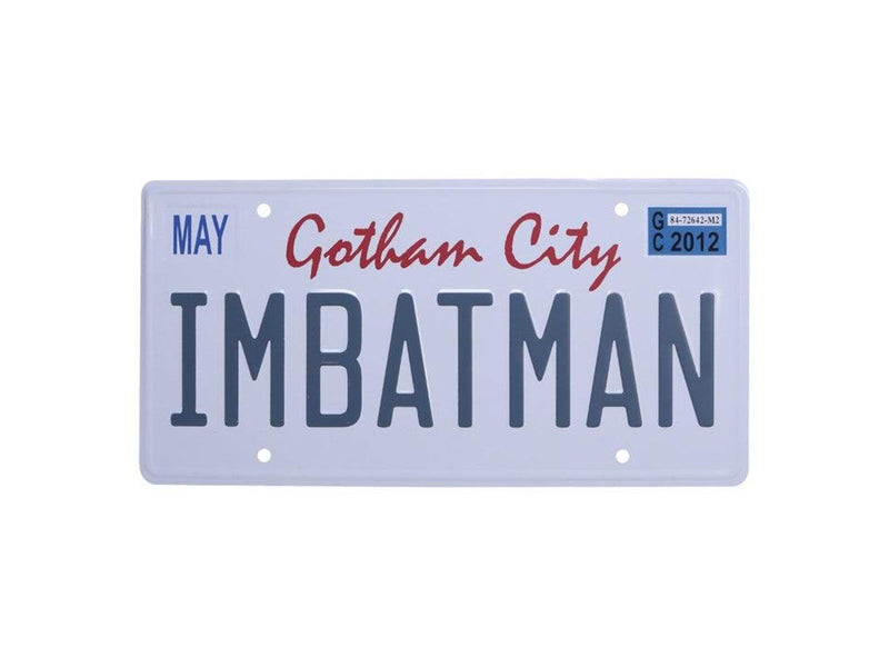 FaNaTtik - DC Batman Number Plate Tin Sign