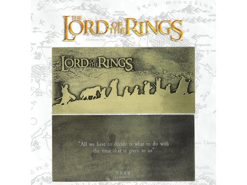 FaNaTtik - The Lord of the Rings Limited Edition The Fellowship Plaque