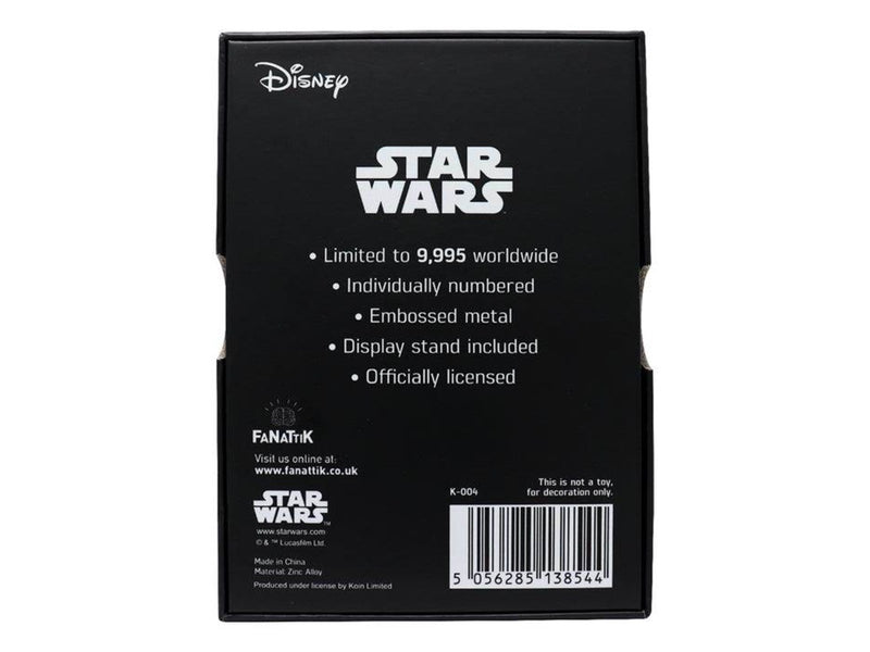 FaNaTtik - Star Wars Limited Edition Darth Vader Ingot
