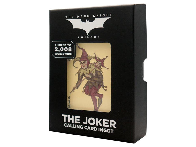 FaNaTtik - Batman Limited Edition Joker Calling Card Ingot