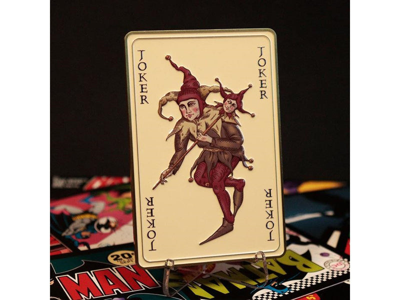 FaNaTtik - Batman Limited Edition Joker Calling Card Ingot