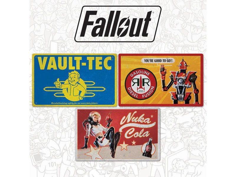 FaNaTtik - Fallout Tin Sign Set