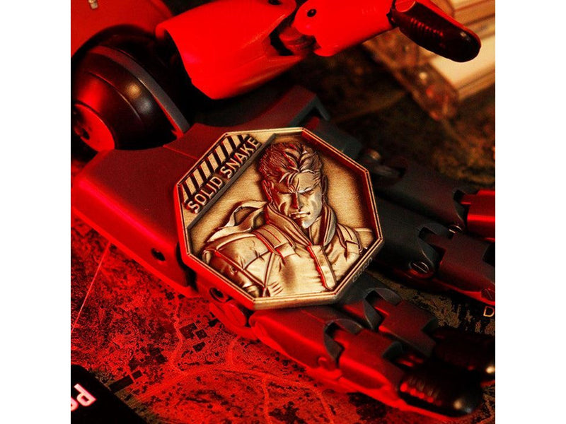 FaNaTtik - Metal Gear Solid Limited Edition 'Solid Snake' Collectible Coin
