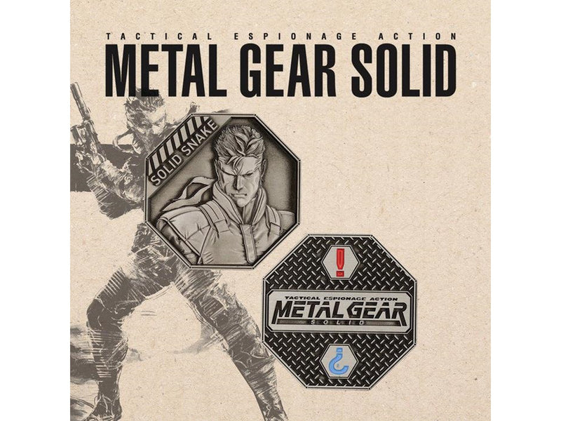 FaNaTtik - Metal Gear Solid Limited Edition 'Solid Snake' Collectible Coin