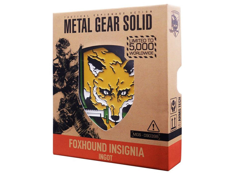 FaNaTtik - Metal Gear Solid FOXHOUND Insignia Limited Edition Ingot