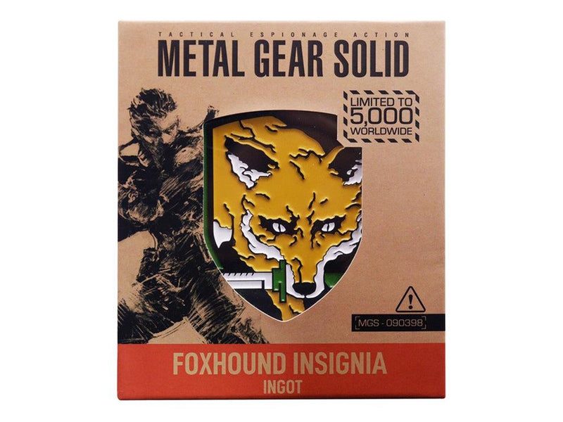 FaNaTtik - Metal Gear Solid FOXHOUND Insignia Limited Edition Ingot