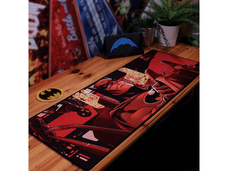 FaNaTtik DC Batman XL Desk Pad & Coaster Set