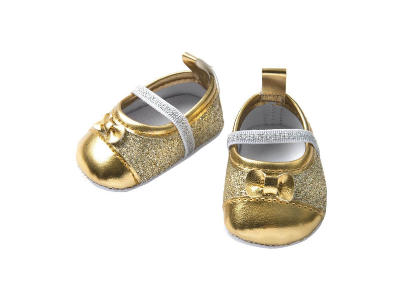 Heless Doll Ballerinas Glitter - Gold 30-34 cm