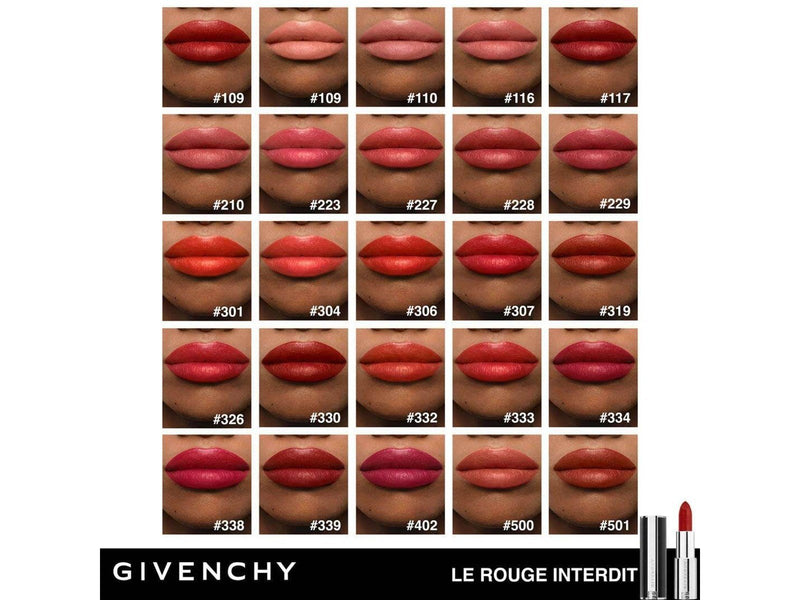 Givenchy Le Rouge Interdit Intense Silk Lipstick