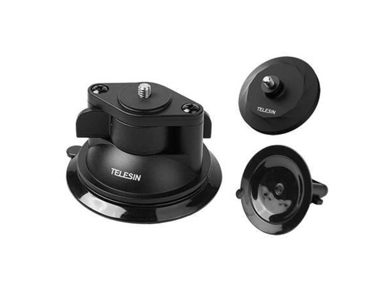 TELESIN Magnetic Base and Suction Cup Base Set  for