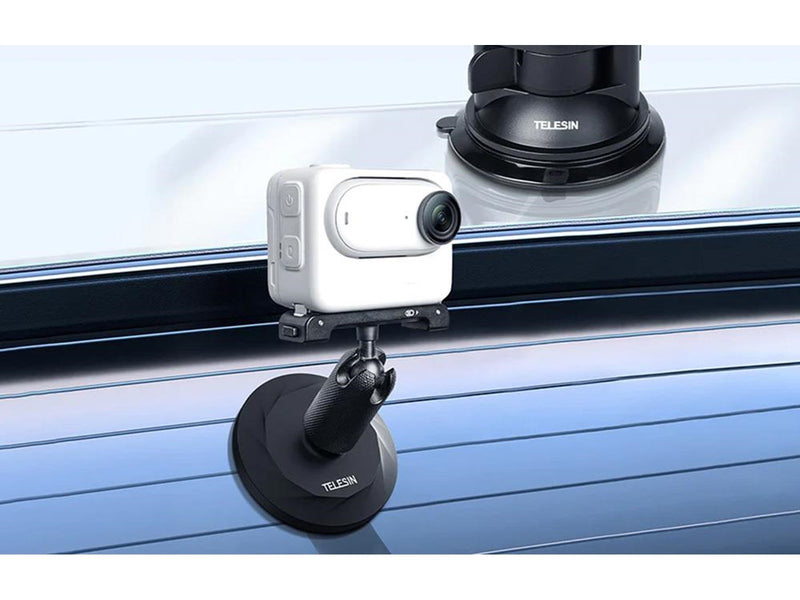 TELESIN Magnetic Base and Suction Cup Base Set  for