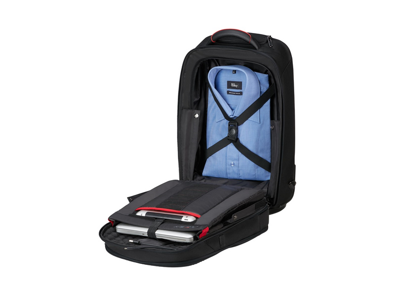 Samsonite Pro-DLX 6 Rolling Rucksack für Laptop 17.3" | Schwarz