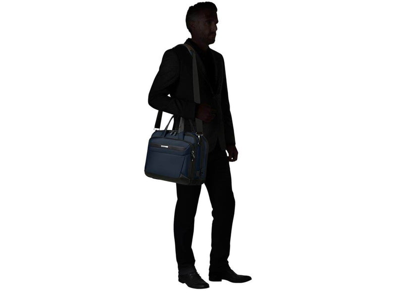 Samsonite Pro-DLX 6 Expandable Laptop-Tasche für Laptop 15.6" | Blau