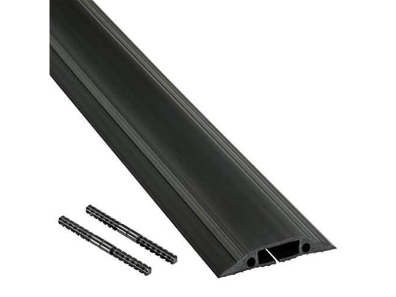 D-LINE Medium Duty Floor Cable Protector Black 1.8m