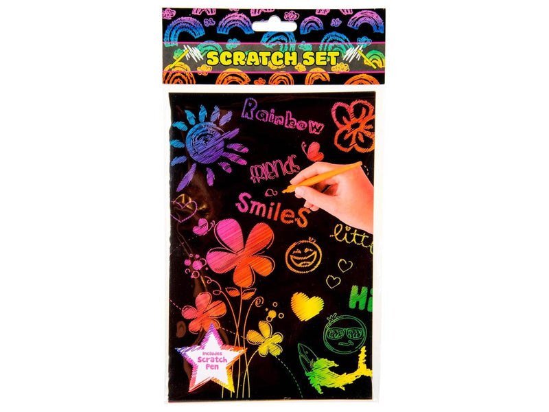 LG-Imports Scratchset Rainbow 9 pcs.