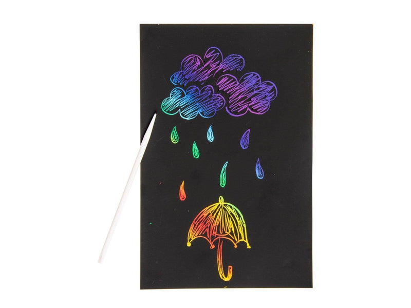 LG-Imports Scratchset Rainbow 9 pcs.